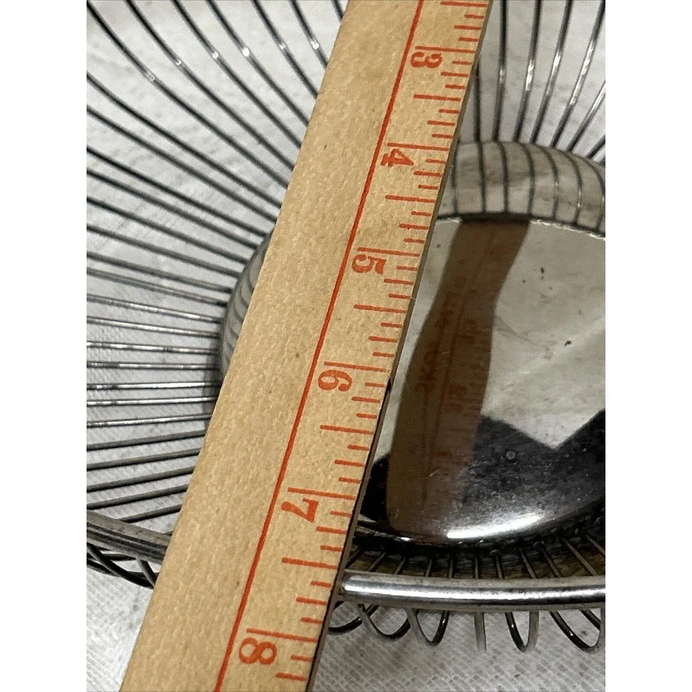 Vintage Oval SilverPlate Wire Bread Fruit‎ Basket Raimond Italy MCM